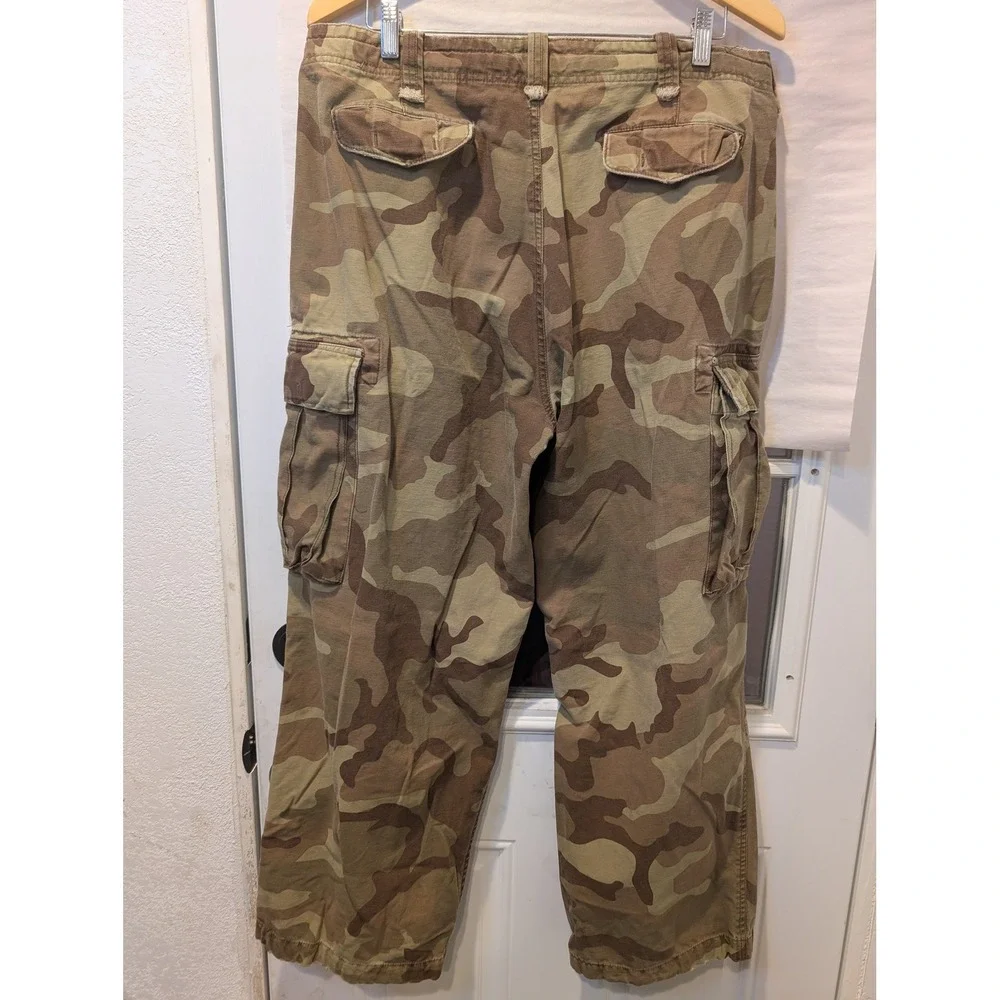Arizona Jean Camo Cargo Pants Military Style‎ Utility Outdoor Sz38x32 A1